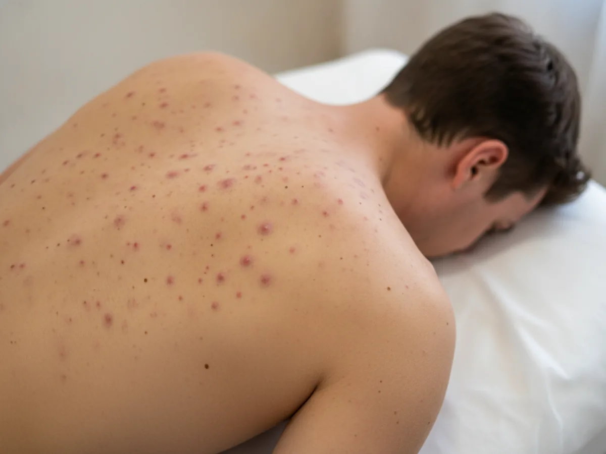 Rug acne behandeling